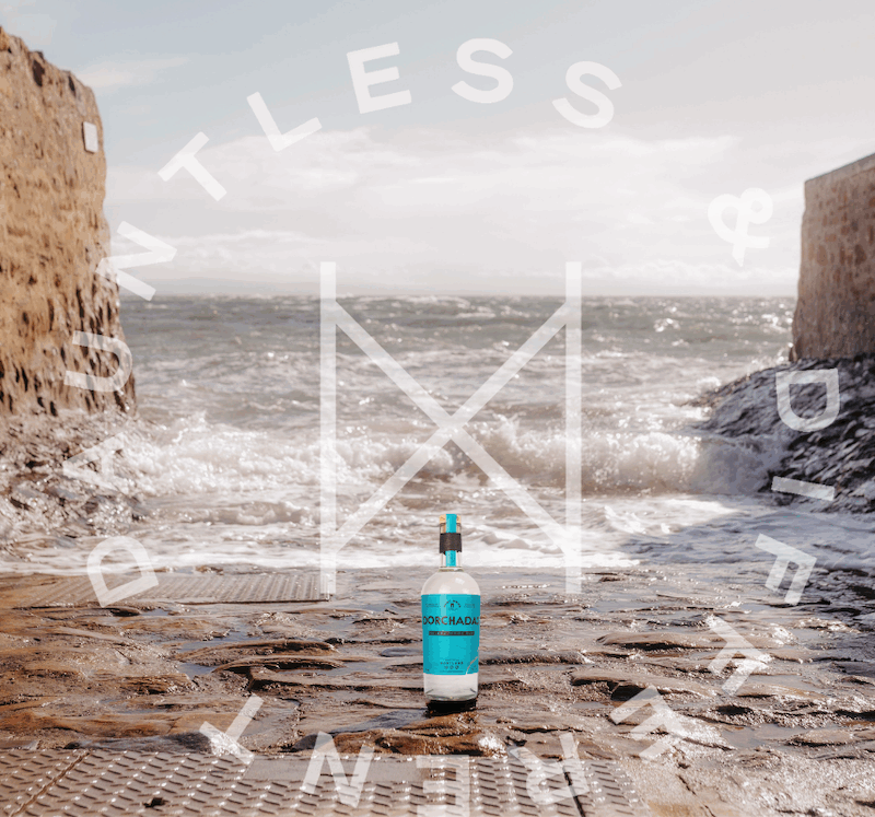 Dorchadas Solera White Rum bottle - Scottish Coast - East Neuk Spirits Co
